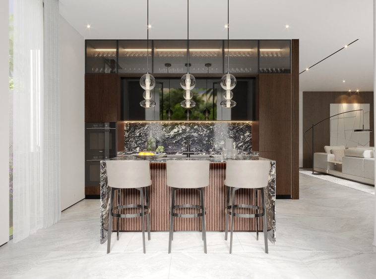 Upcoming Boutique Villa with 3 Bedrooms in Bumbak - Dining Room