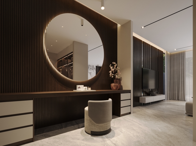 Upcoming Boutique Villa with 3 Bedrooms in Bumbak - Bedroom