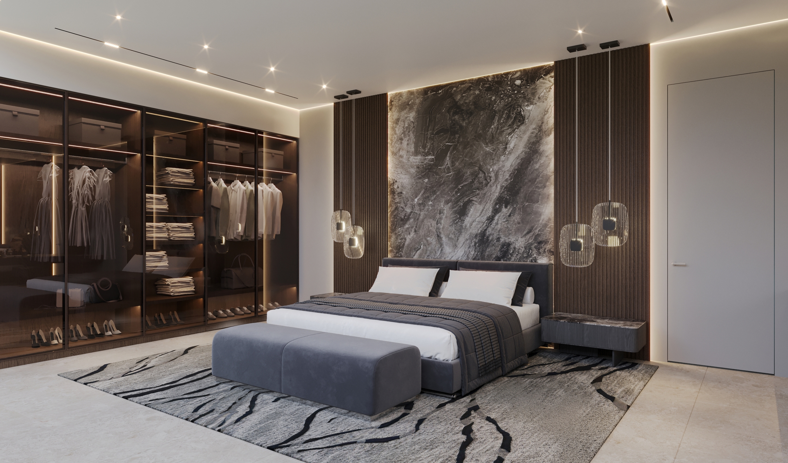 Upcoming Boutique Villa with 3 Bedrooms in Bumbak - Bedroom