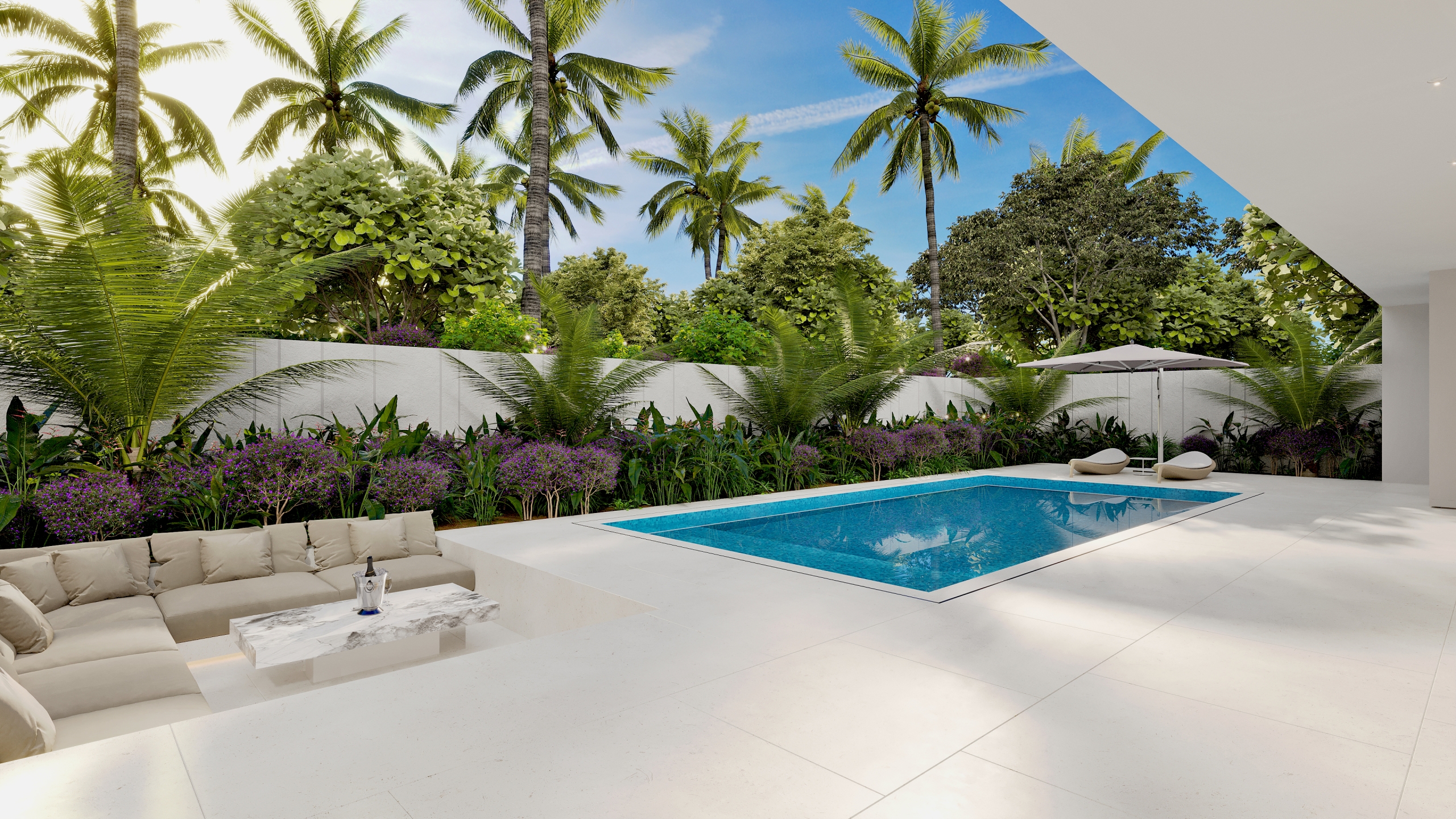 Upcoming Boutique Villa with 3 Bedrooms in Bumbak - Swimming Pool