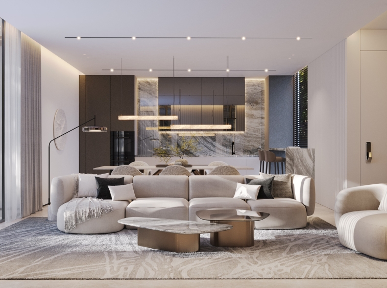 Luxury Villa with 2 Bedrooms in the Heart of Umalas - Living Room