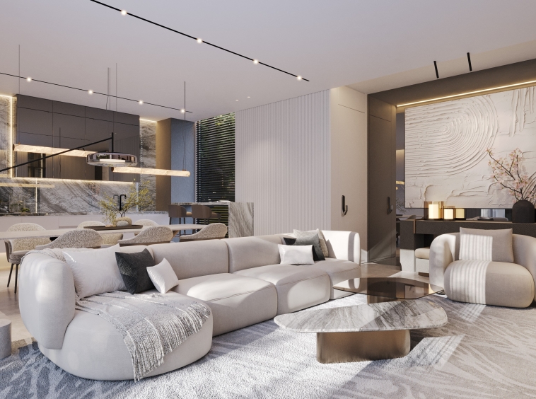 Luxury Villa with 2 Bedrooms in the Heart of Umalas - Living Room