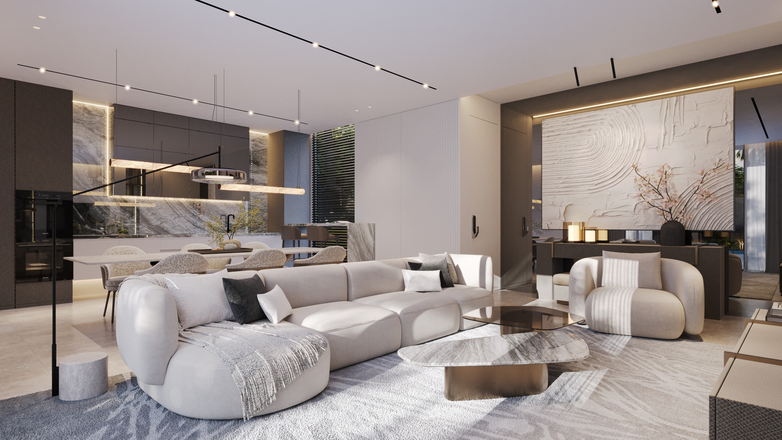 Luxury Villa with 2 Bedrooms in the Heart of Umalas - Living Room