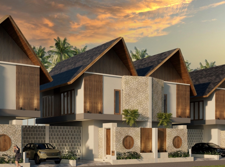 Stunning Villa with 3 Bedrooms in Sanur – Outdoor