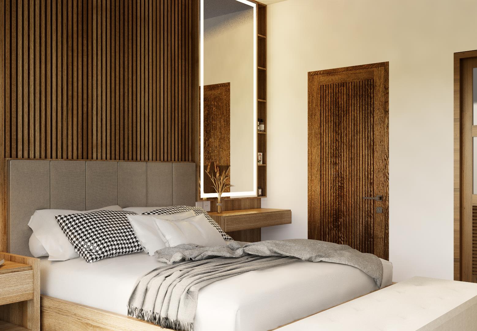 Stunning Villa with 3 Bedrooms in Sanur - Bedroom