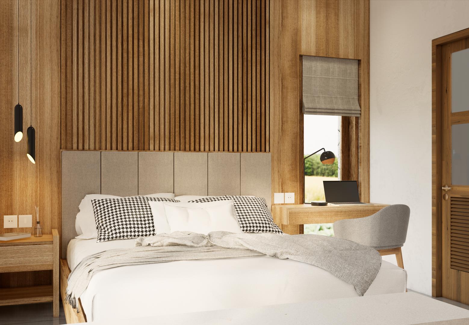 Stunning Villa with 3 Bedrooms in Sanur – Bedroom