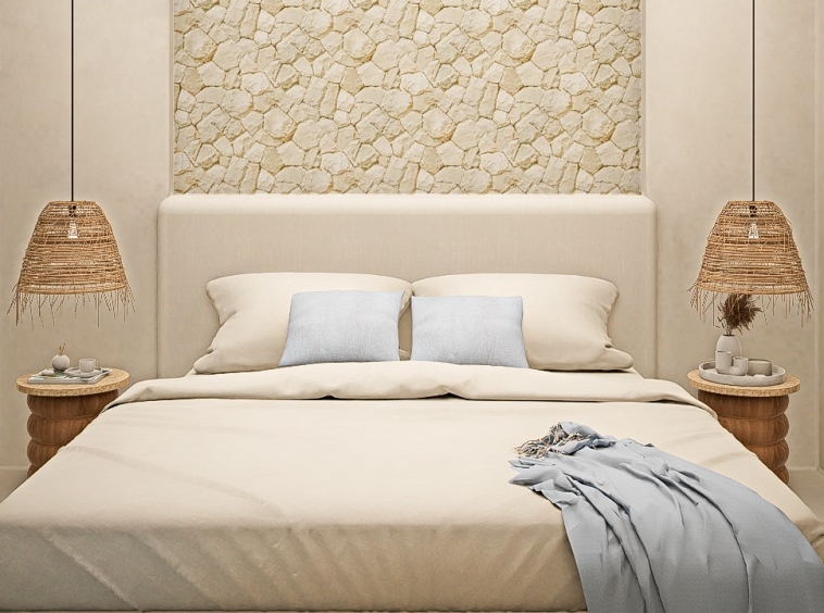 Exceptional Minimalist 2 Bedroom Villa in Kedungu - Bedroom