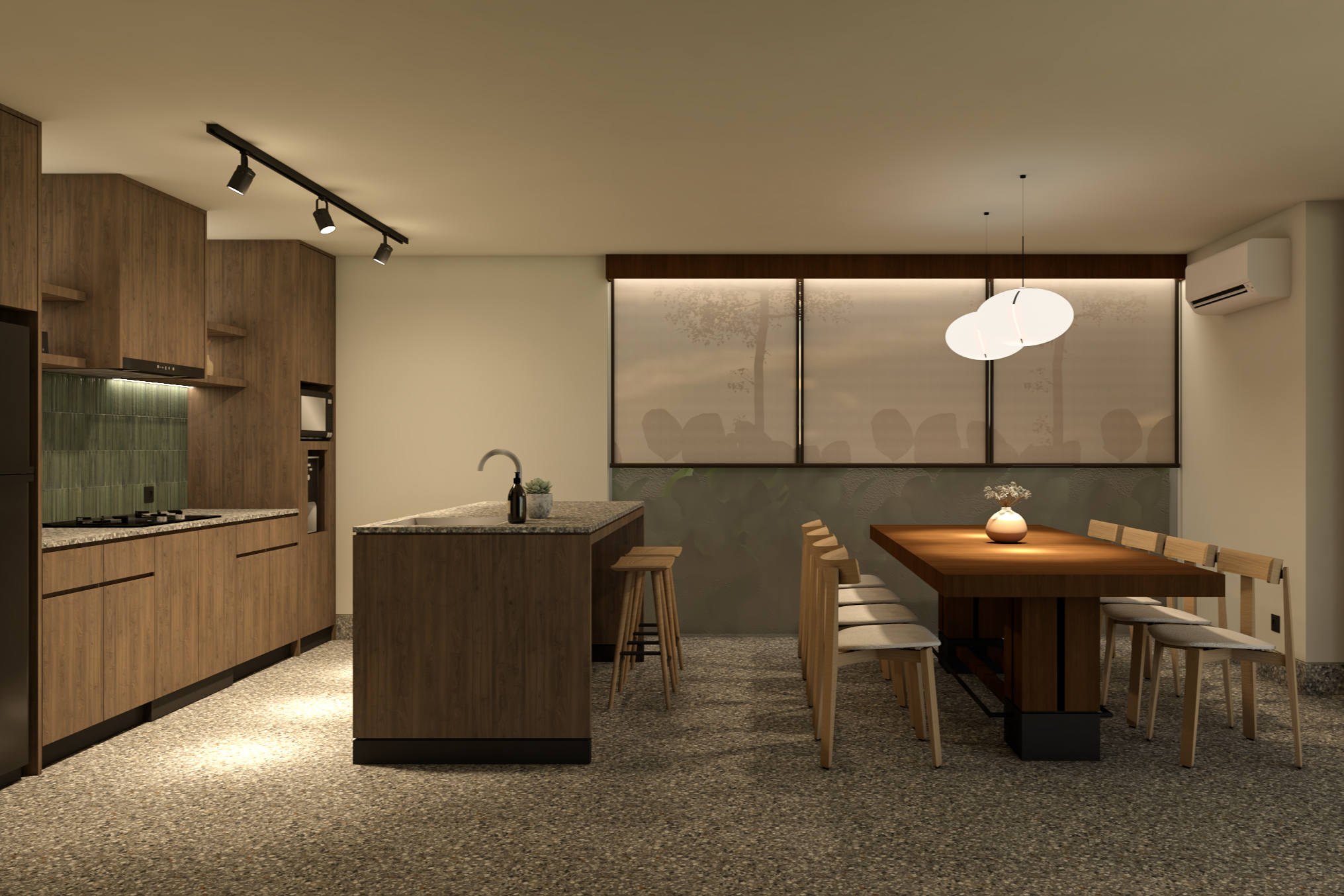 Luxury Villa with 5 Bedrooms in The Heart of Canggu - Dinning Room