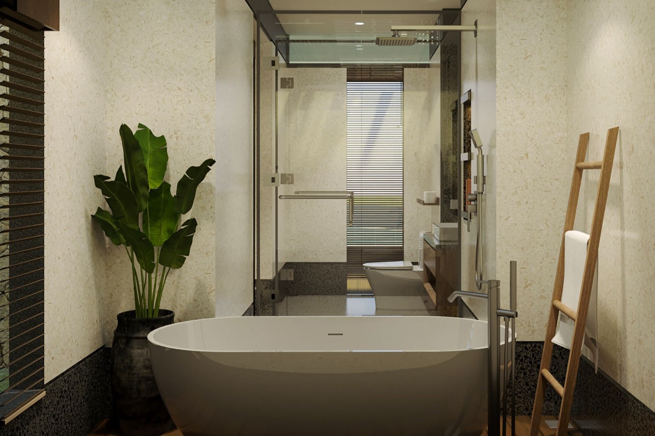 Luxury Villa with 5 Bedrooms in The Heart of Canggu - Bathroom