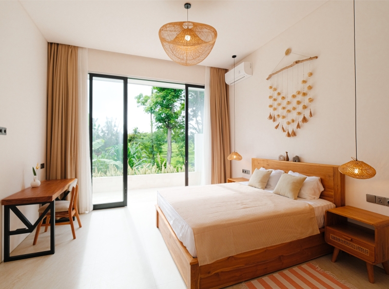 Ready, 2-Bedroom Villa with Stunning Green Views - Bedroom