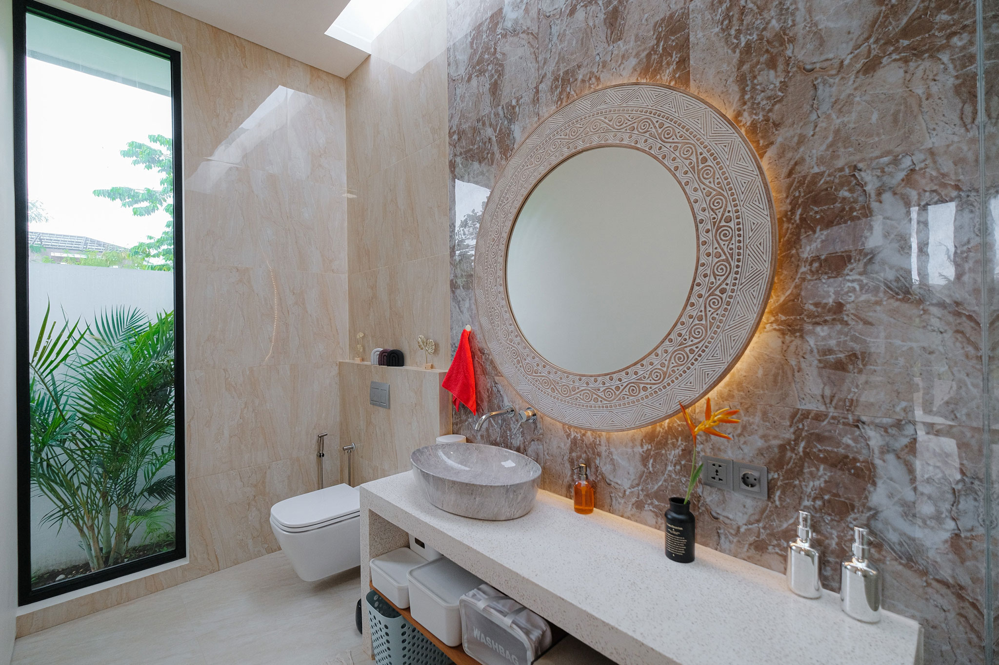 Ready, 2-Bedroom Villa with Stunning Green Views - Bathroom