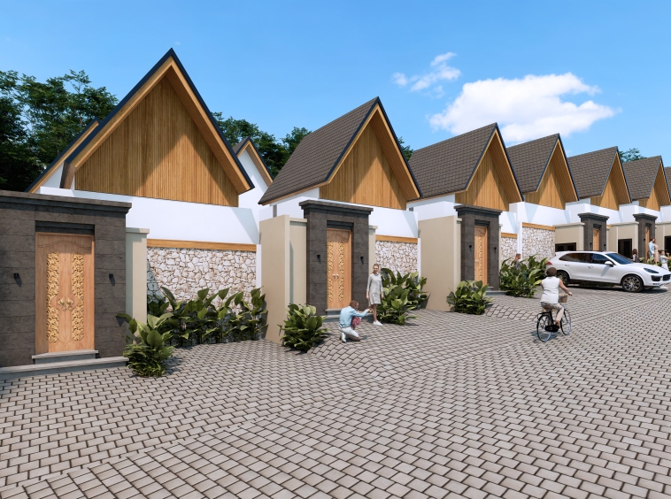 Breathtaking Villa with 2 Bedrooms Minutes from Seminyak - Front Side