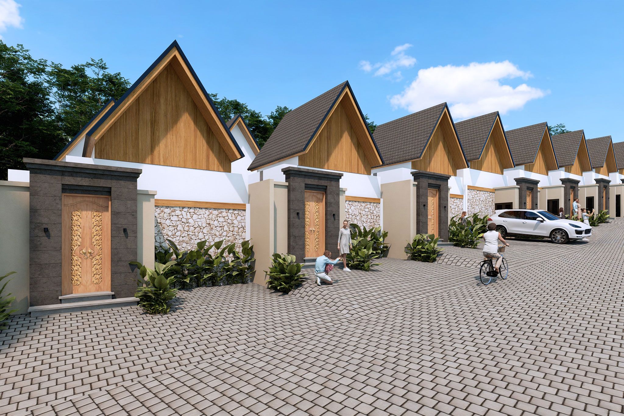 Breathtaking Villa with 2 Bedrooms Minutes from Seminyak - Front Side