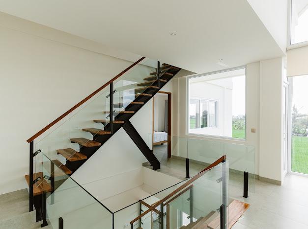 Modern Villa with Rice Field View Minutes from the Beach - Interior